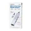 LogiLink HUB USB3.2 3xUSB-A, 1x RJ45 Gigabit Ethernet